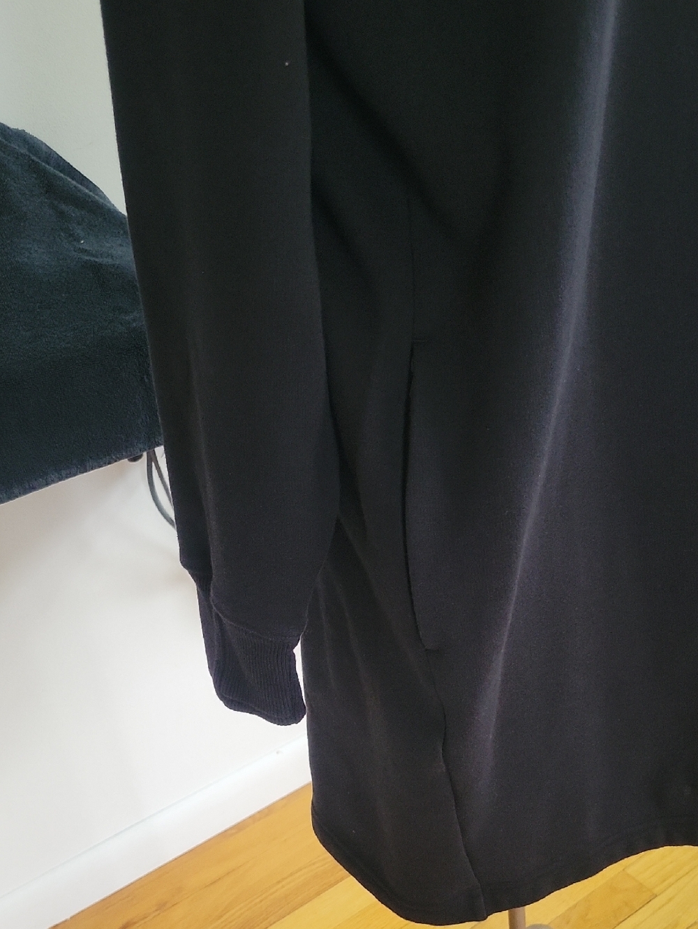 Athleta "Cozy Karma" Dress XL Black - Picture 4 of 15